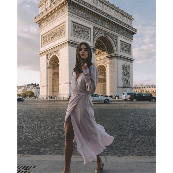 JOIE Kyrene Asymmetric Charmeuse Dress NWT - Picture 2 of 16